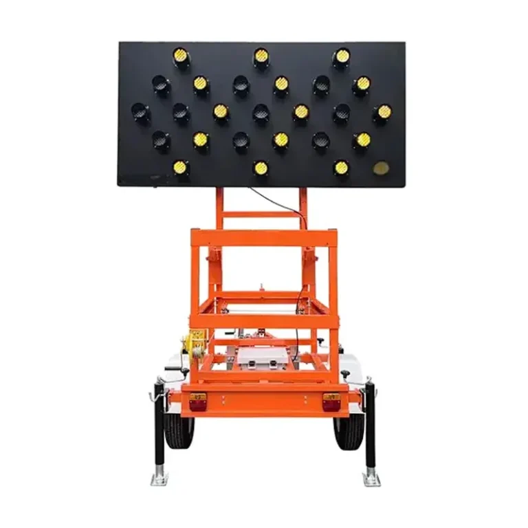 Solar Arrow Board Trailer