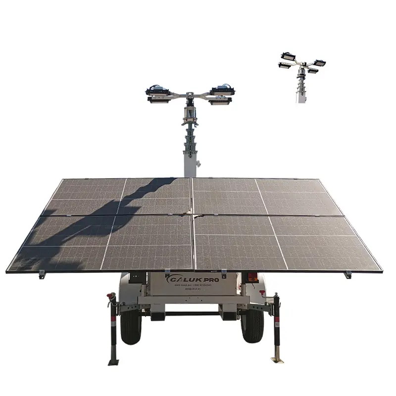 Solar Powered Light Tower