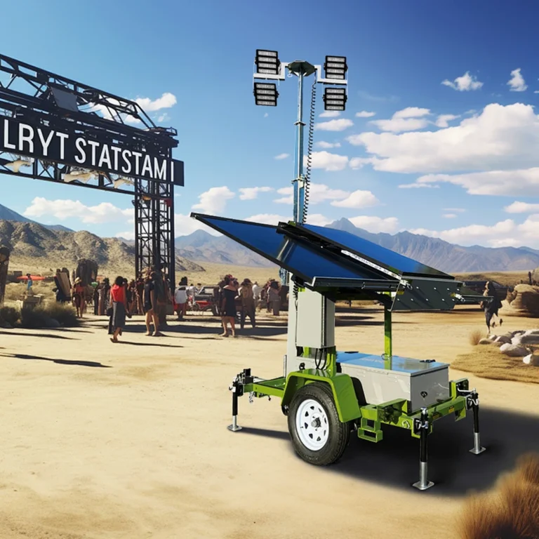 Mobile Solar Lighting Towers