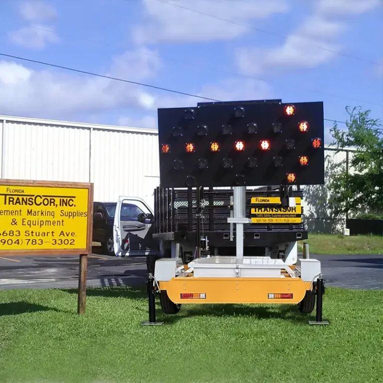 Movable Solar Vertical Mast Arrow Boards1