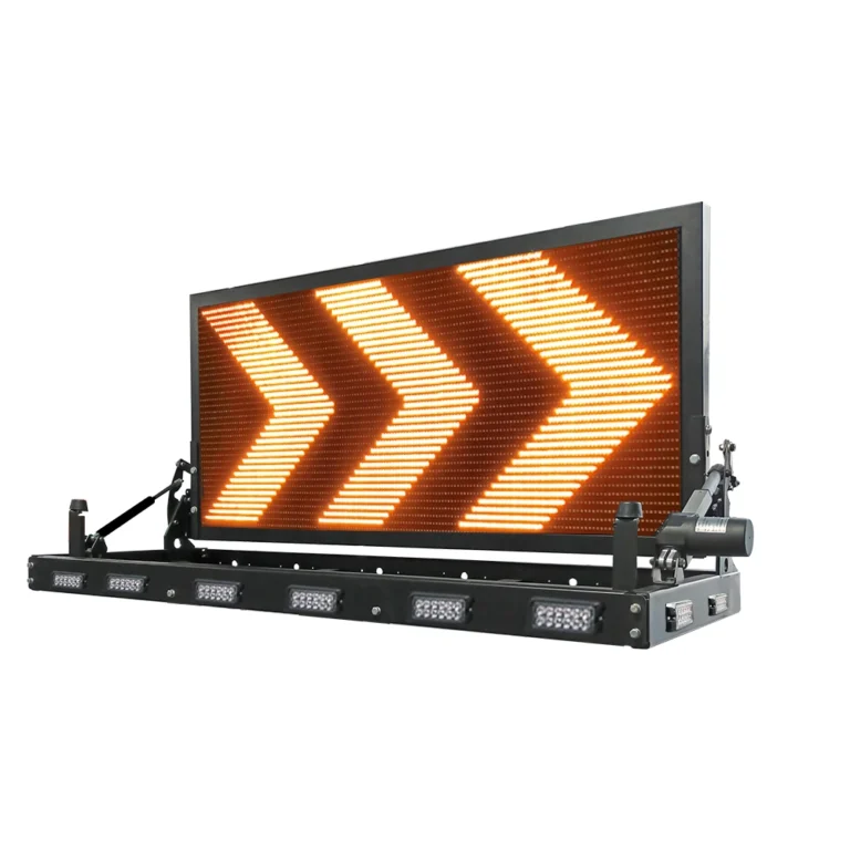 Solar-Powered Mobile Changeable Message Sign1