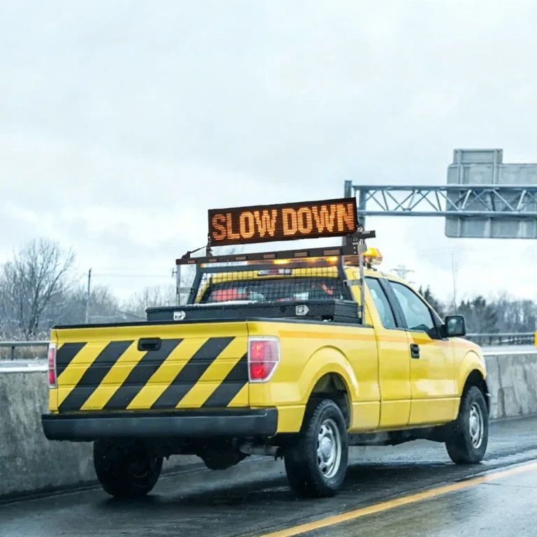 Solar-Powered Mobile Changeable Message Sign3