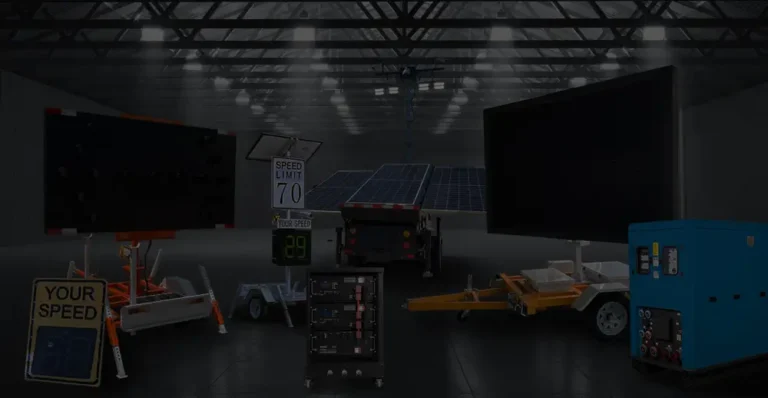 Solar Trailer Light Tower1