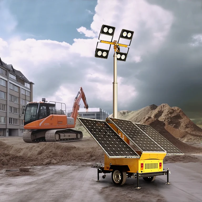 Solar Trailer Portable Light Tower 4